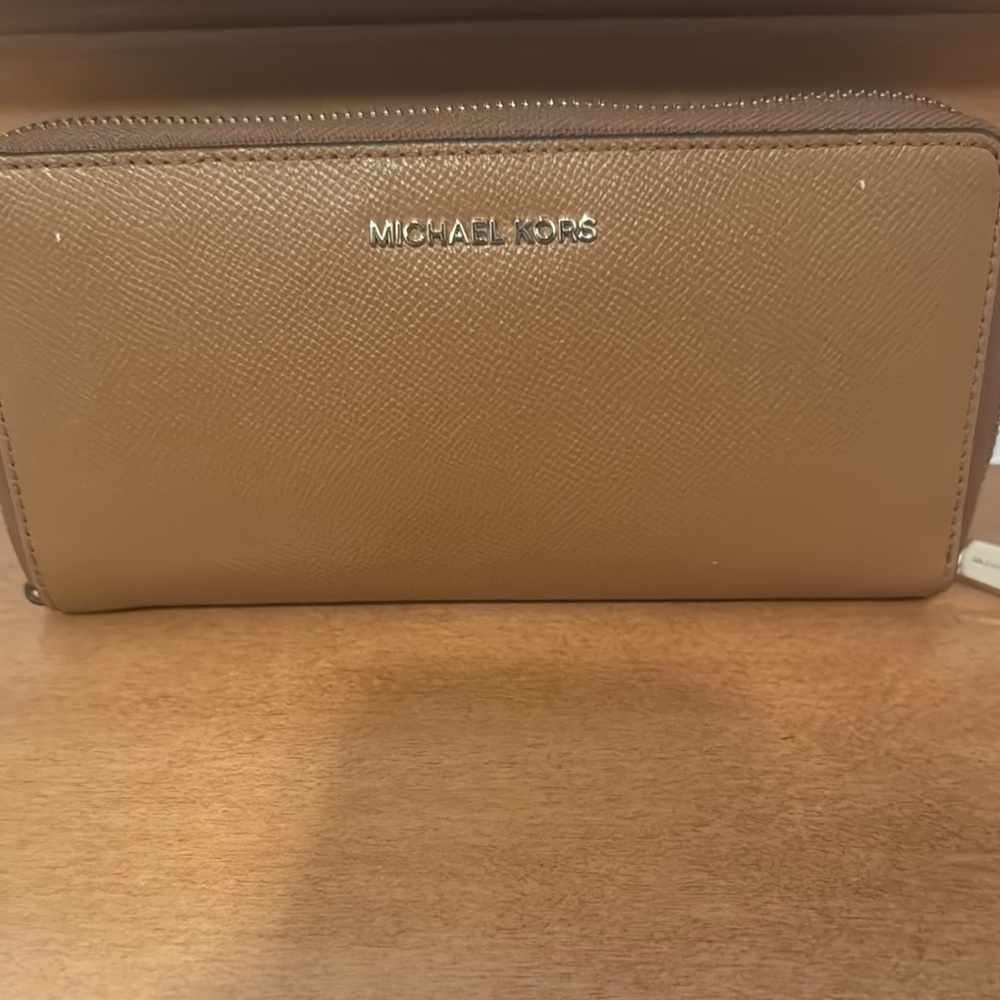 Michael Kors Tan Wallet